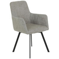 Hela Sessel GESA S grau Microfaser B/H/T: ca. 58x88x63 cm GESA S - grau (58,00/88,00/63,00cm) - Hela