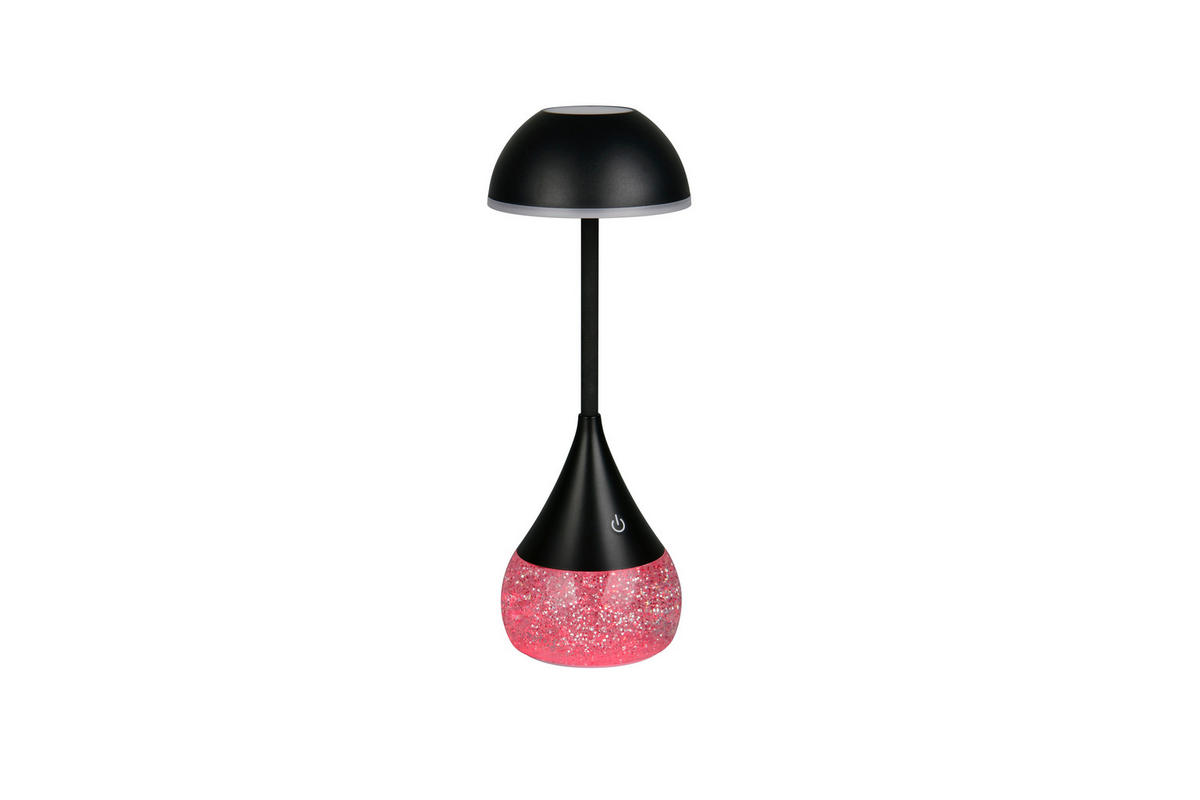 Reality Leuchten LED-Tischleuchte schwarz Kunststoff B/L: ca. 11x28,3 cm LED-Tischleuchte_Tembo - schwarz (11,00/28,30cm) - Reality Leuchten