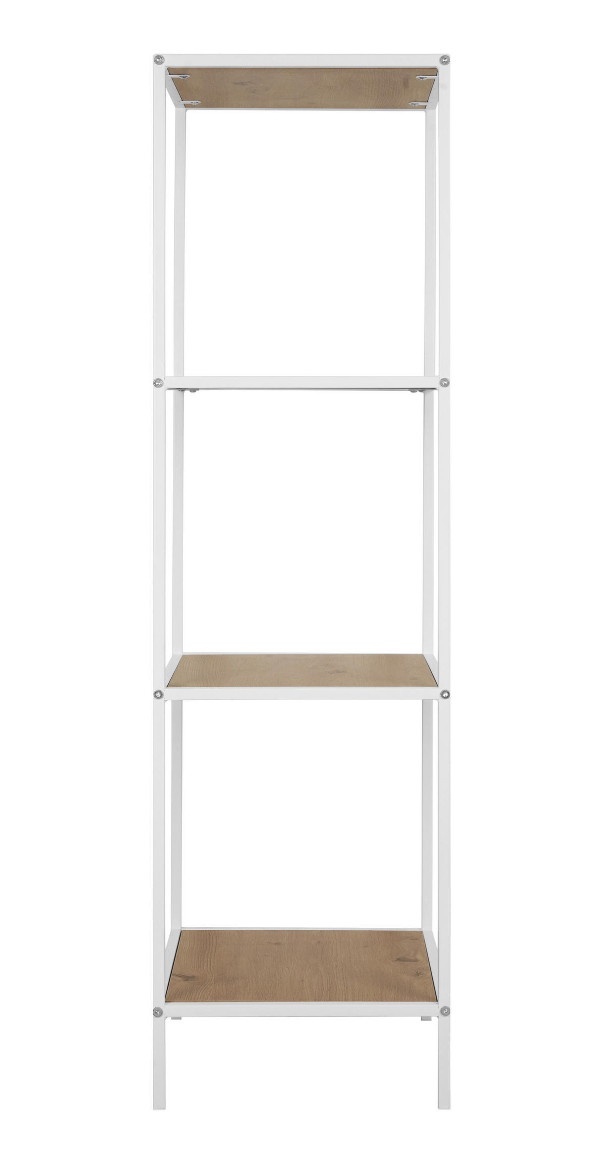 Standregal Sensation weiß Eiche Nachbildung B/H/T: ca. 37x118x33 cm Sensation - Eiche/weiß (37,00/118,00/33,00cm)