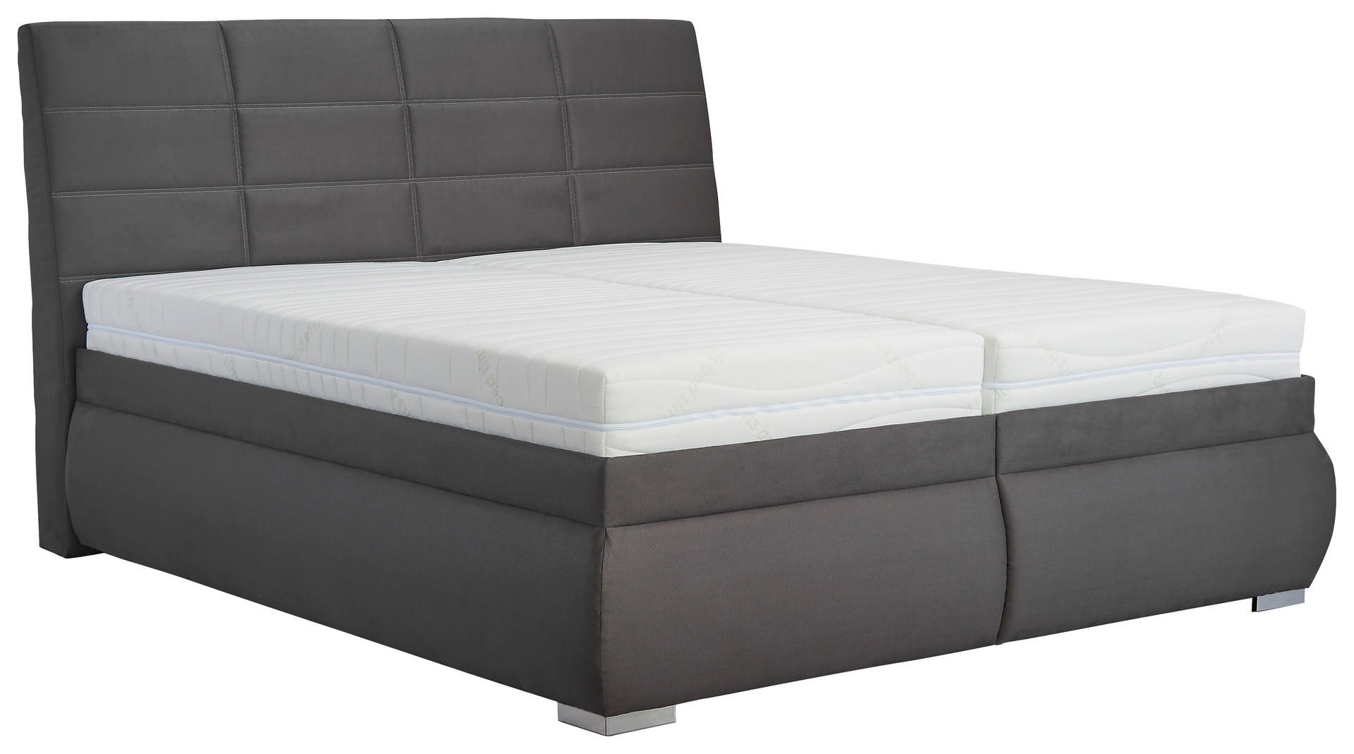 Polsterbett Drago anthrazit Drago - anthrazit (188,00/122,00/223,00cm)