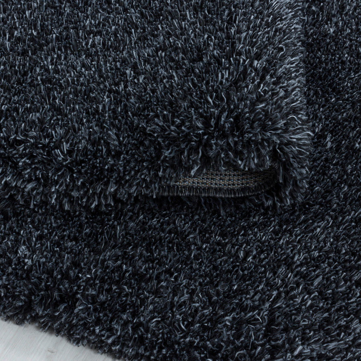Ayyildiz Teppich FLUFFY anthrazit B/L: ca. 140x200 cm FLUFFY - anthrazit (140,00/200,00cm) - Ayyildiz