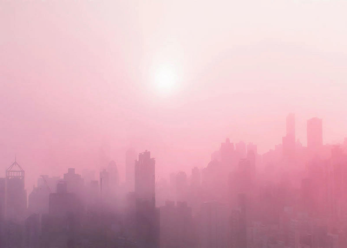 Komar Poster City Dusk Stadt B/L: ca. 70x50 cm City Dusk - (70,00/50,00cm) - Komar