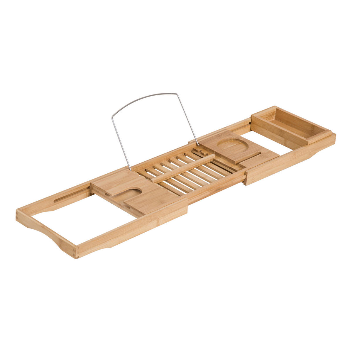 HOMCOM Haushaltshelfer natur B/H/L: ca. 218x105x5 cm Badewannenablage - natur (5,00/218,00/105,00cm) - HOMCOM