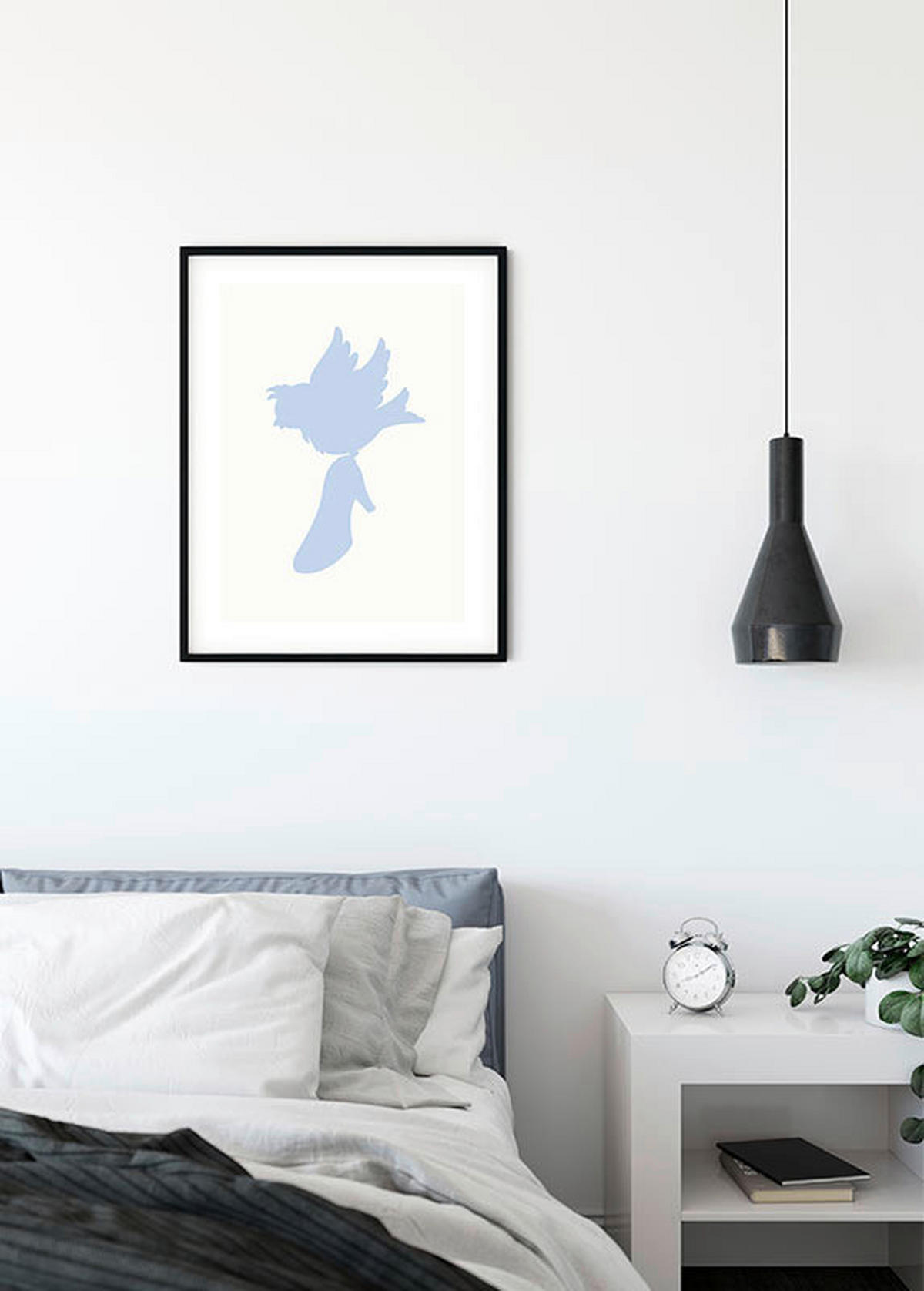 Komar Poster Cinderella Bird Disney B/L: ca. 50x70 cm Cinderella Bird - (50,00/70,00cm) - Komar