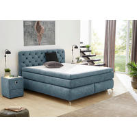 Boxspringbett  blau Liegefläche B/L: ca. 180x200 cm Marilyn_Max_Boxspringbett - blau (187,00/117,00/212,00cm)