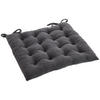 Sitzkissen Stuhlkissen_Cordy 40x40x5cm anthr. - anthrazit (40,00/40,00cm)