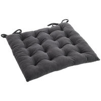 Sitzkissen Stuhlkissen_Cordy 40x40x5cm anthr. - anthrazit (40,00/40,00cm)