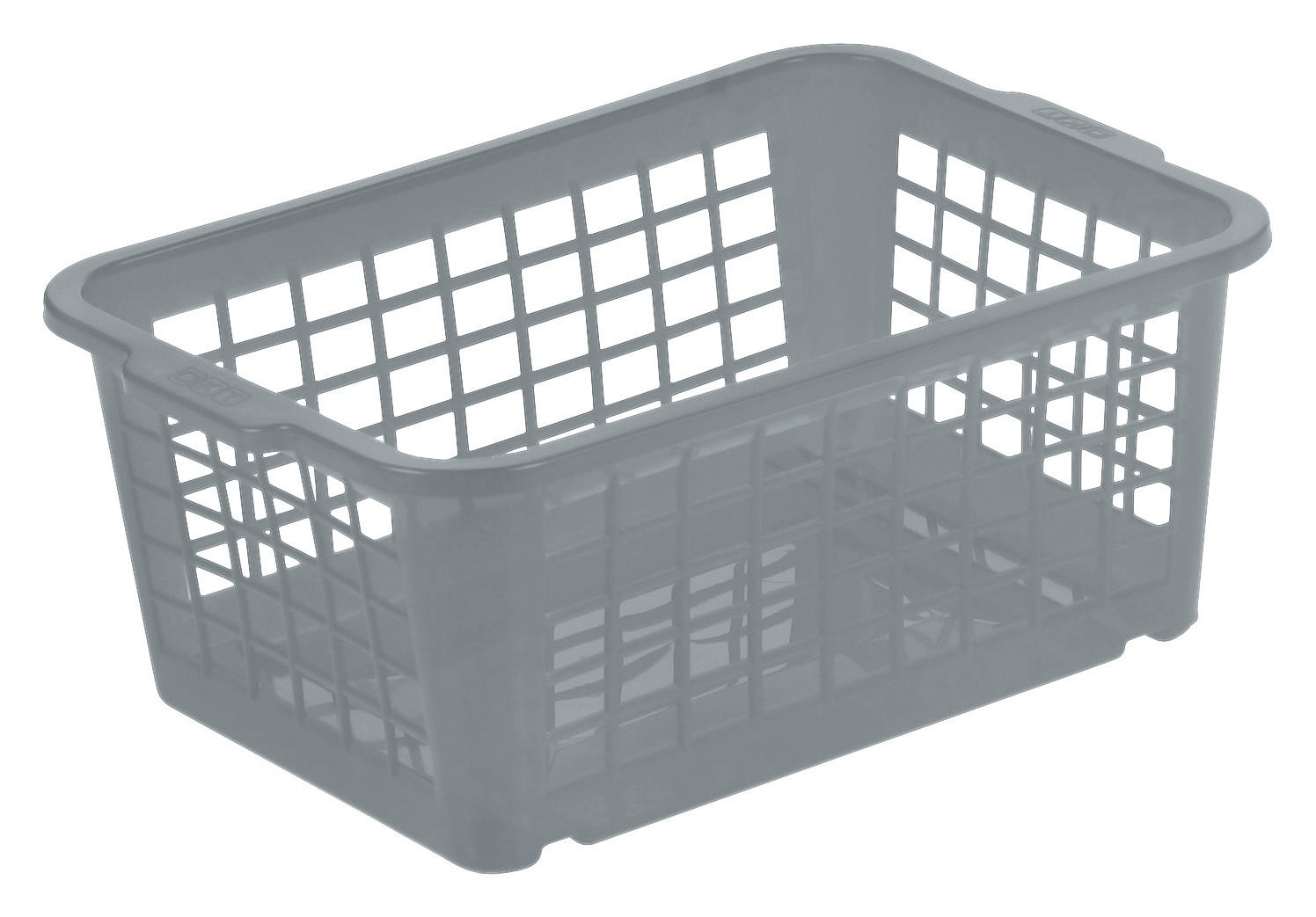 keeeper Korb grau B/H/L: ca. 17x10x25 cm Mini-Körbchen_Fred - grau (25,00/17,00/10,00cm) - keeeper