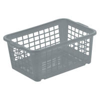 keeeper Korb grau B/H/L: ca. 17x10x25 cm Mini-Körbchen_Fred - grau (25,00/17,00/10,00cm) - keeeper