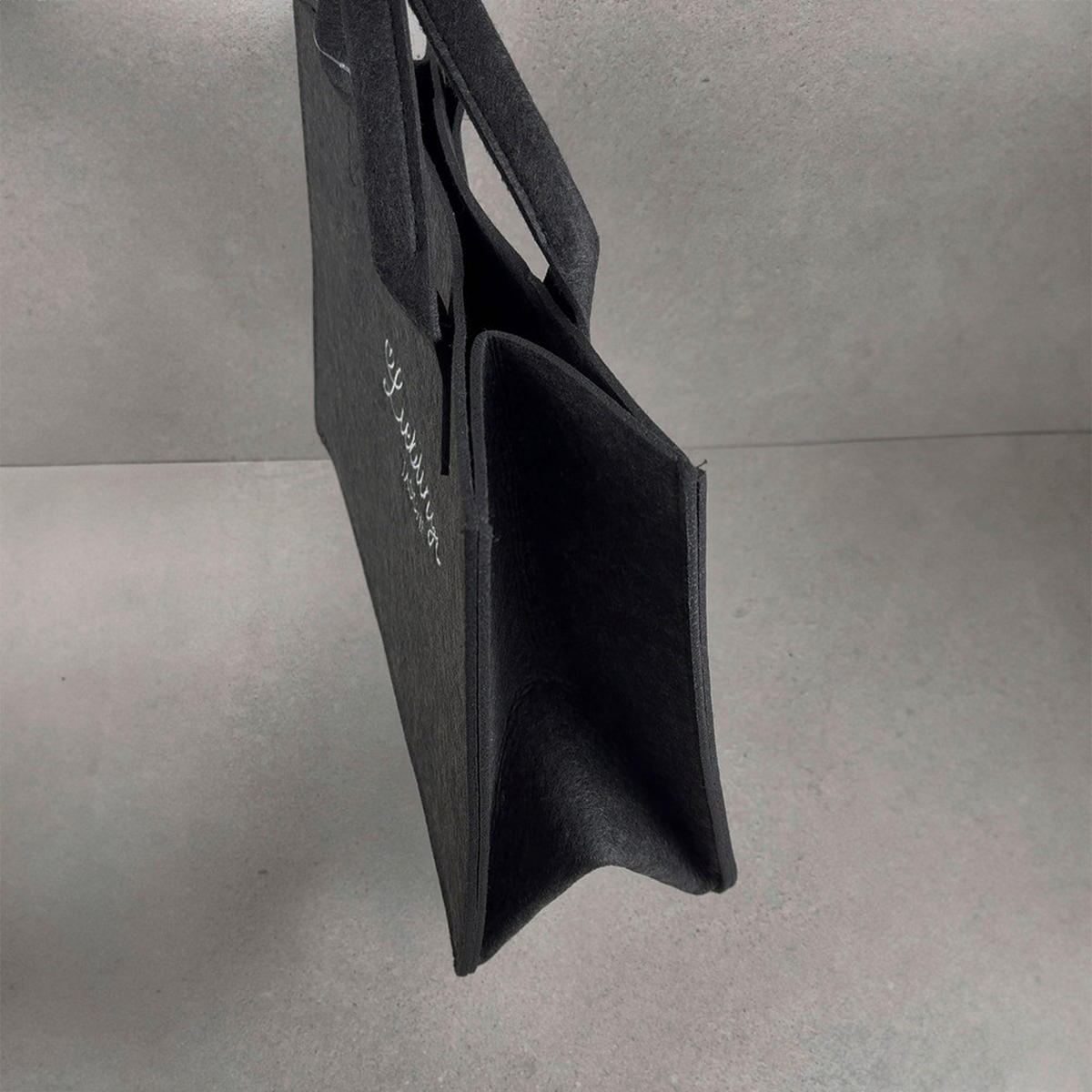 Kesper Tasche Filz grau Polyester B/H/L: ca. 25x34x50 cm Tasche_Filz - grau (50,00/25,00/34,00cm) - Kesper