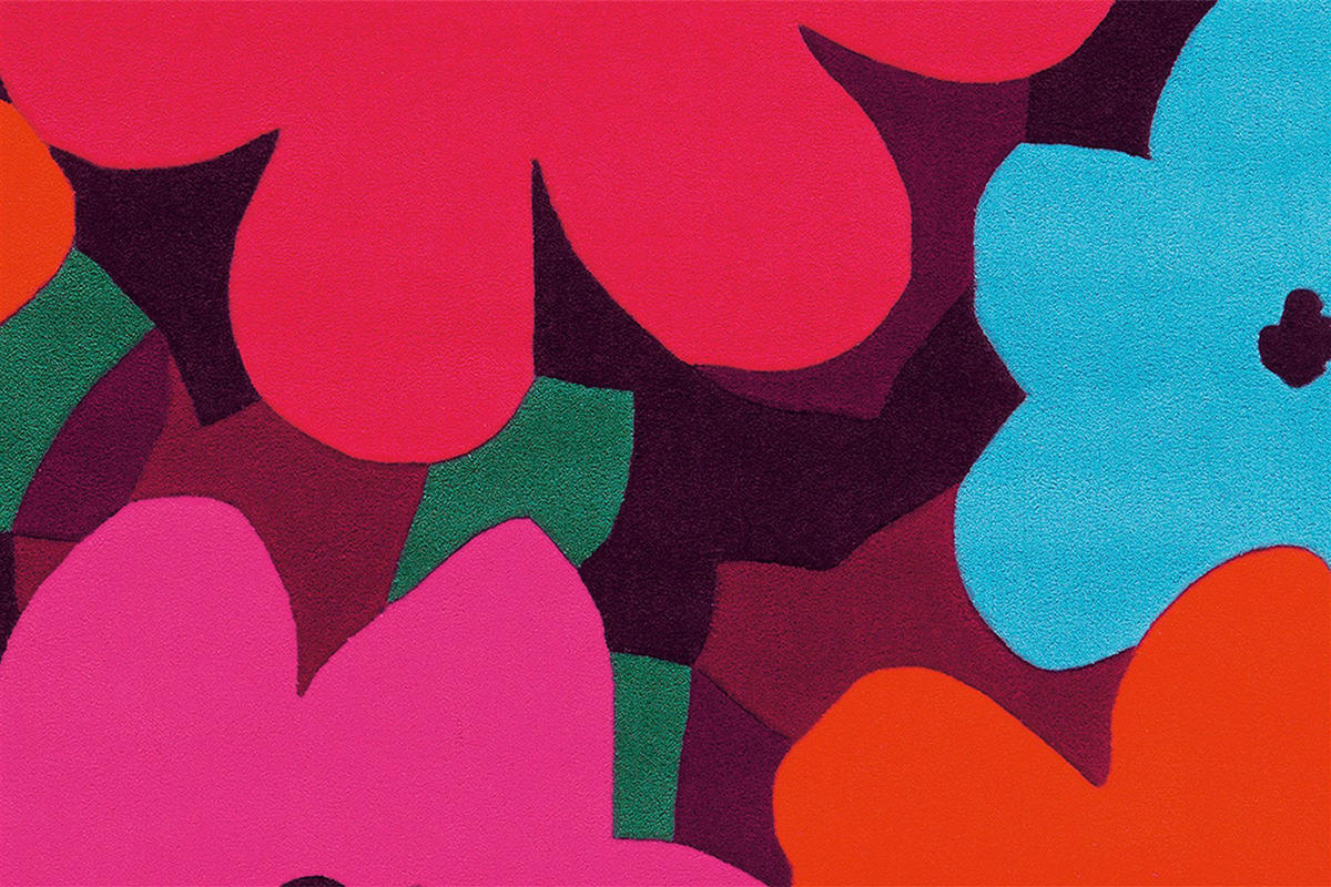 Arte Espina Kurzflorteppich Sam 4135 pink B/L: ca. 140x200 cm Sam 4135 - pink/mehrfarbig (140,00/200,00cm) - Arte Espina