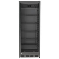 POCOline Kühlschrank GTK164-358CS schwarz B/H/T: ca. 60x164x66 cm Glastürkühlschrank GTK164-358CS - schwarz (60,00/164,00/66,00cm) - POCOline