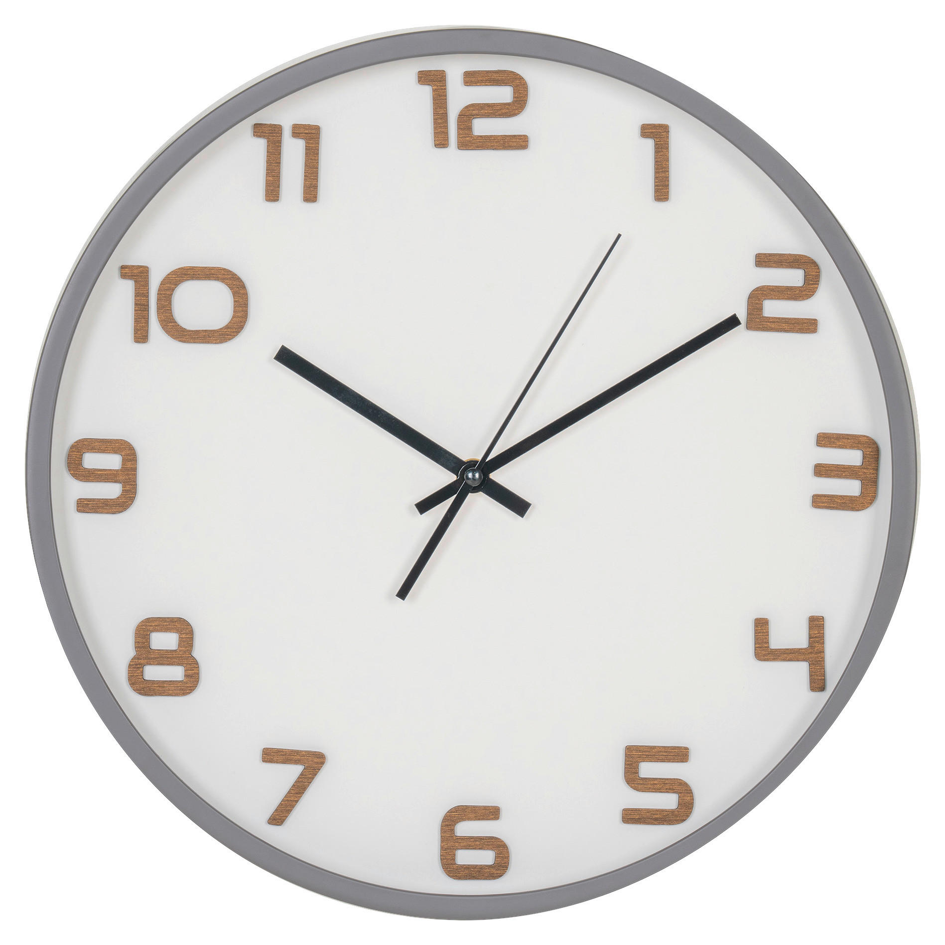 Housenordic Wanduhr Greenwich grau D: ca. 35 cm Greenwich - grau (35,00cm) - Housenordic