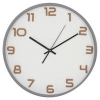 Housenordic Wanduhr Greenwich grau D: ca. 35 cm Greenwich - grau (35,00cm) - Housenordic