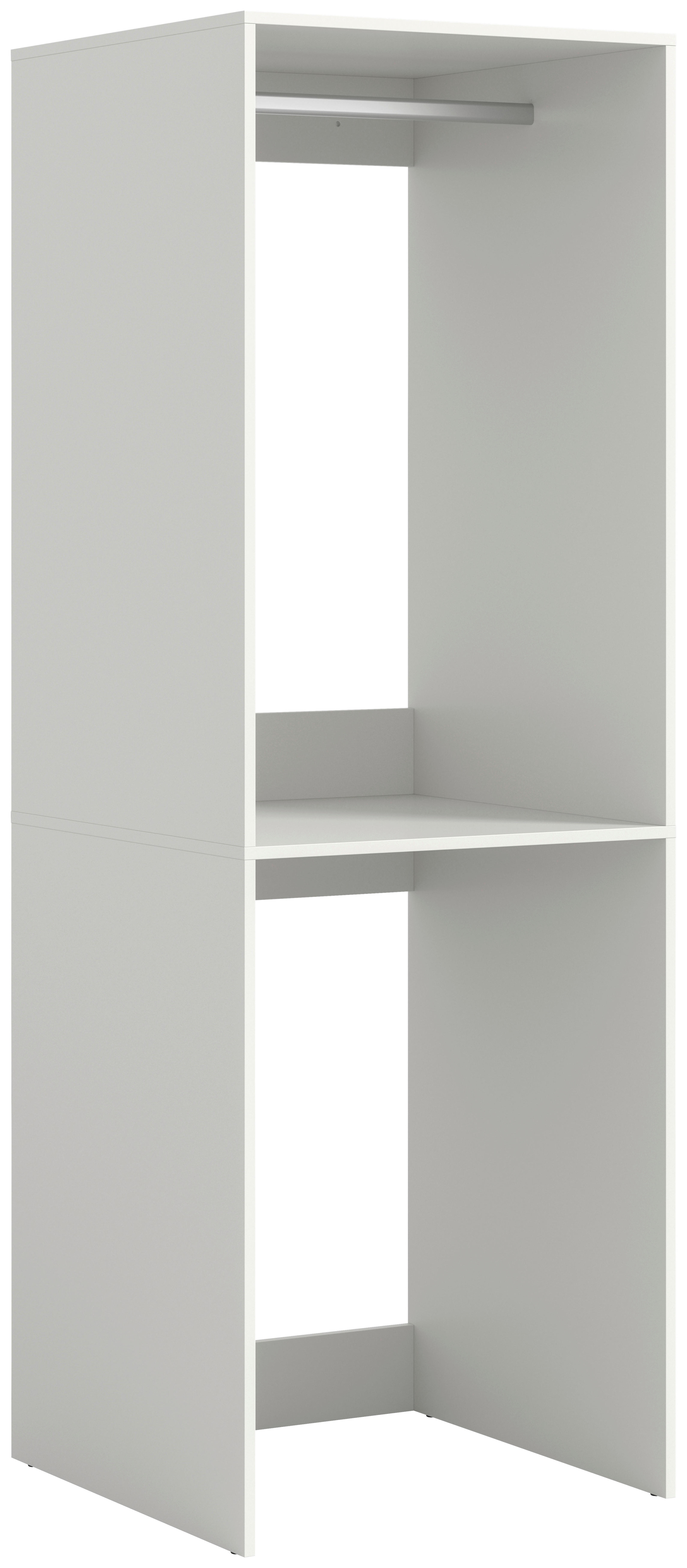 Waschmaschinenumbauschrank Free weiß B/H/T: ca. 66x196x66 cm Free - weiß (66,00/196,00/66,00cm) - xonox.home