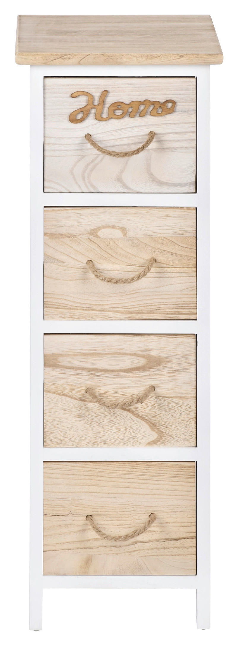 Aufbewahrungsregal weiß Holz B/H/T: ca. 26x77x30 cm günstig online kaufen