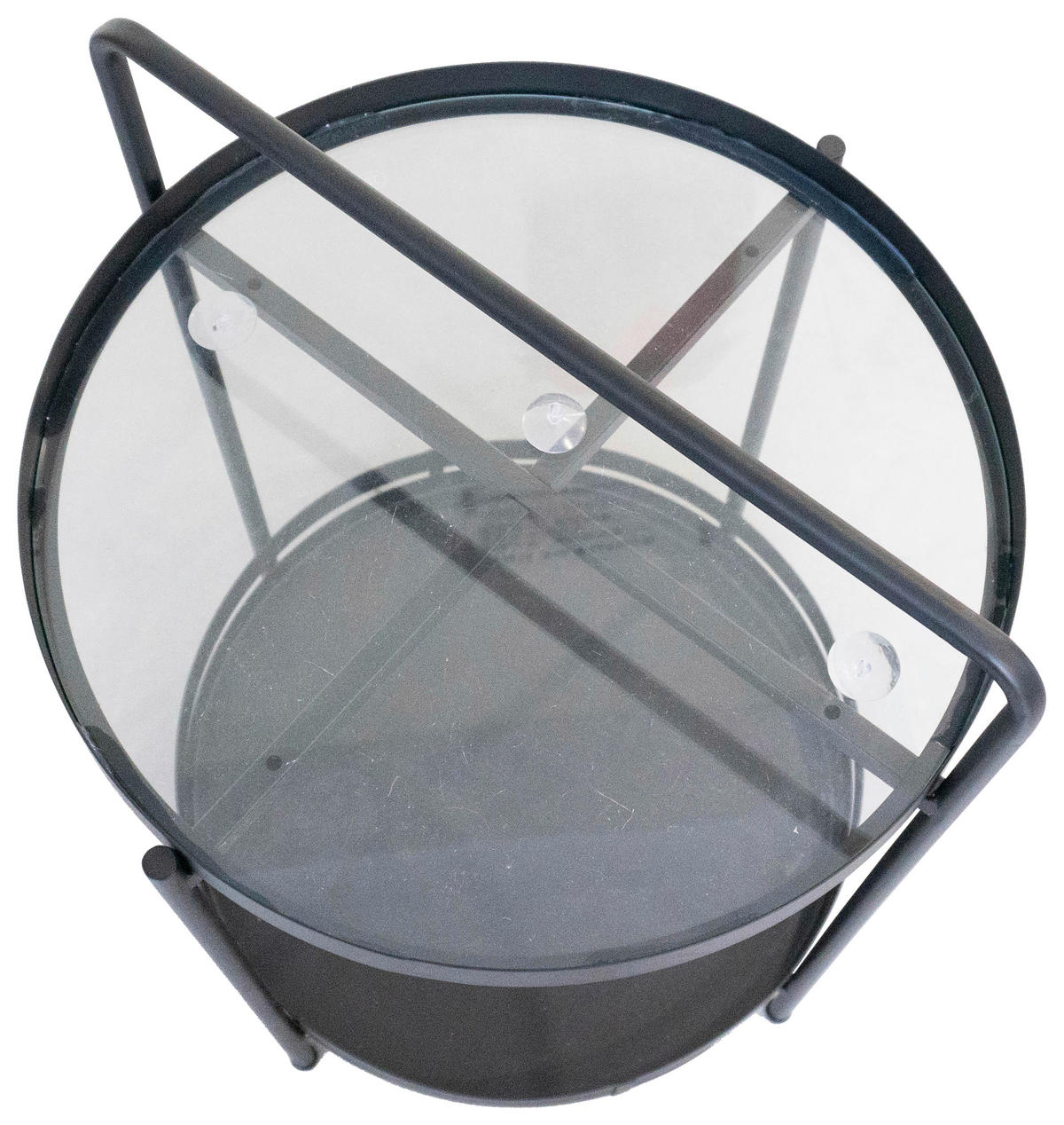 Beistelltisch Sabine schwarz H/D: ca. 60x40 cm Sabine - schwarz (40,00/60,00cm)