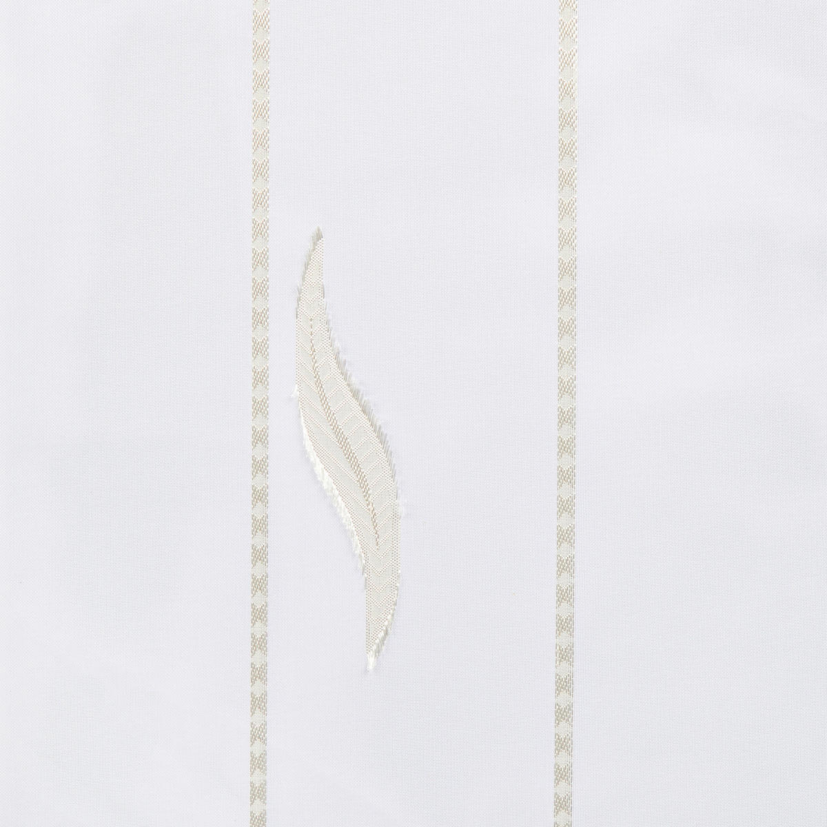 Store-Meterware Sherlock weiß H: ca. 300 cm Sherlock - braun/weiß (300,00cm)