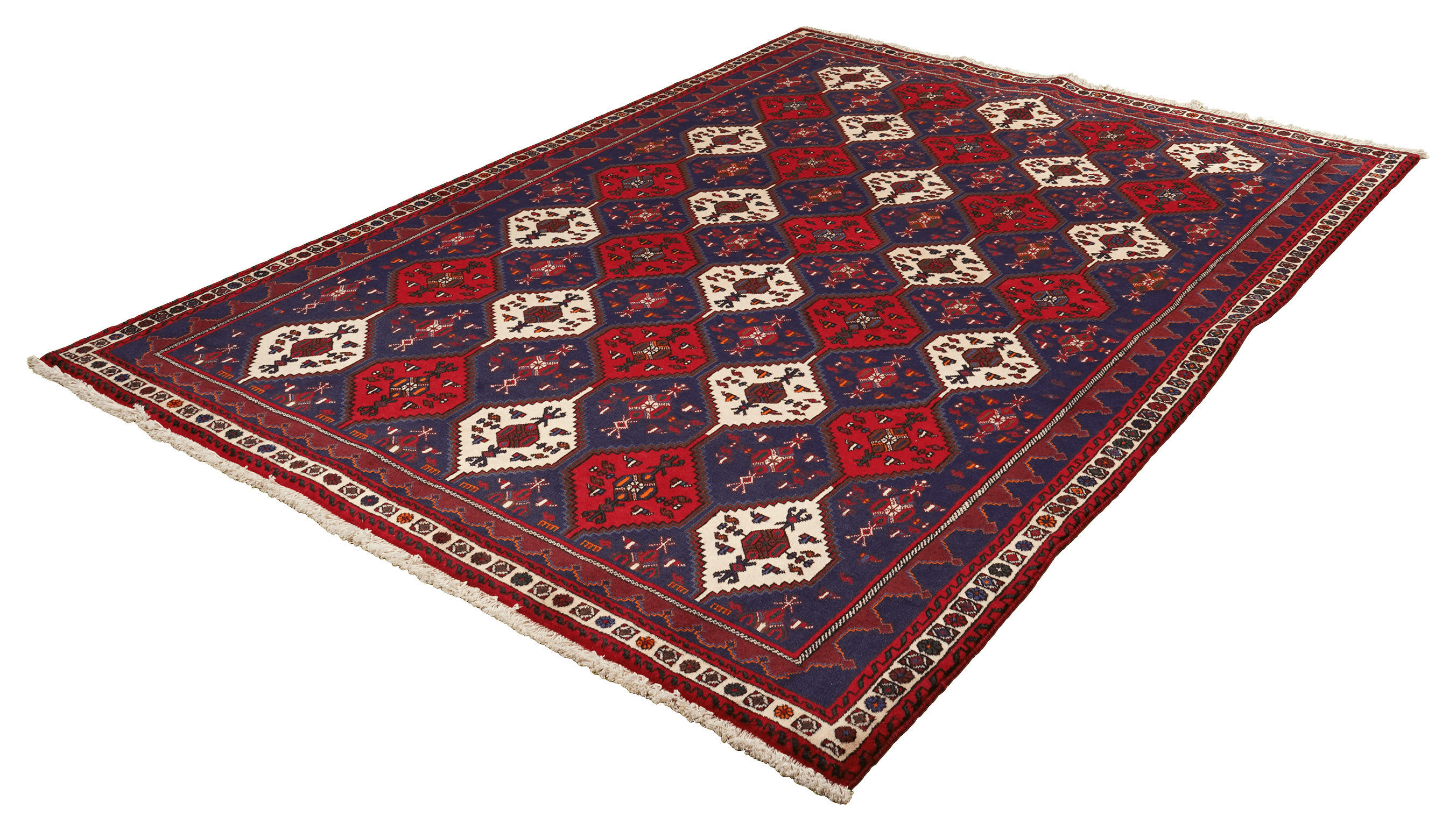PersaTepp Teppich Afshar bunt B/H/L: ca. 174x1x239 cm Afshar - bunt (239,00/174,00/1,00cm) - PersaTepp