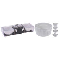 Schalenset weiß Porzellan Schalenset_3tlg. - weiß