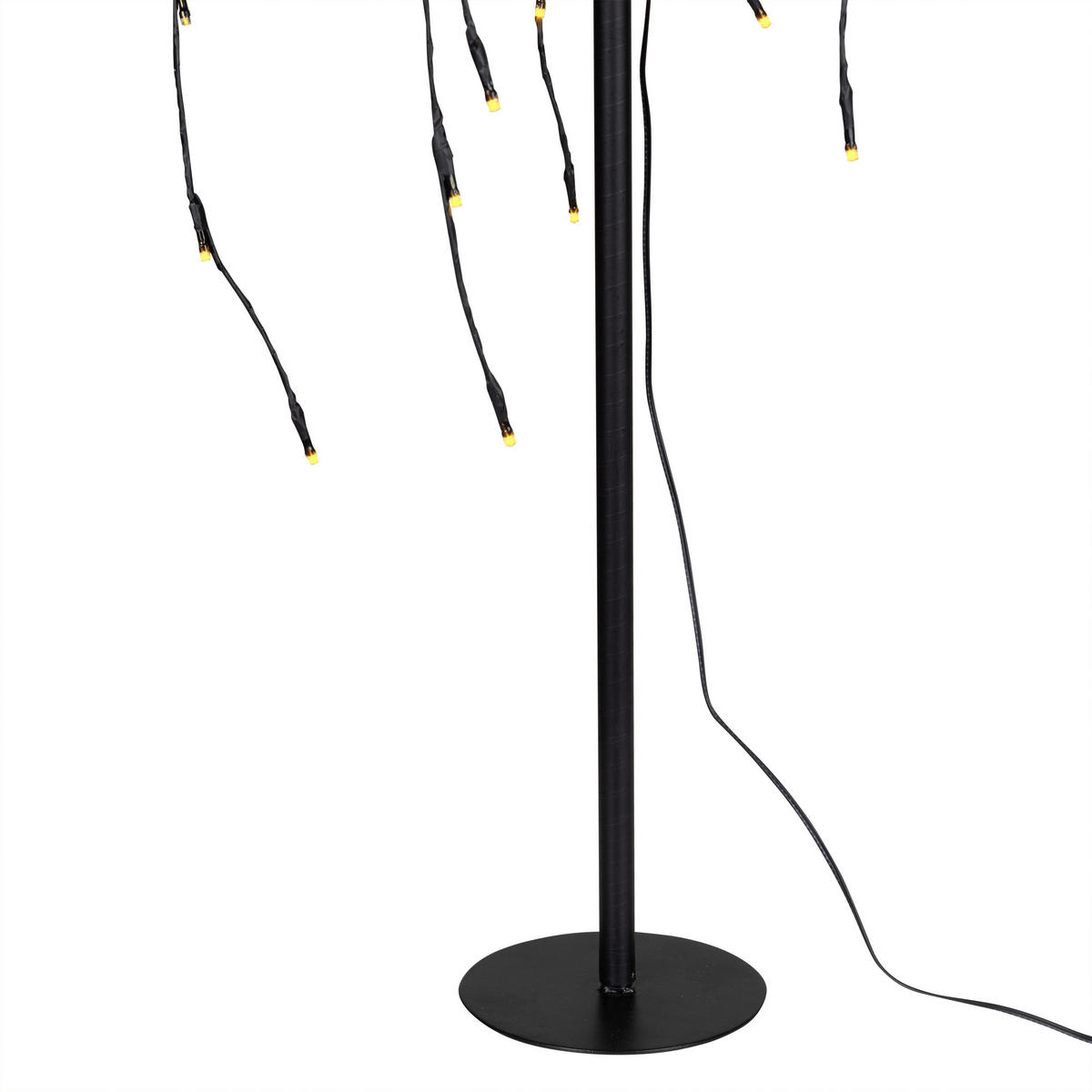 LED-Baum schwarz LED-Baum_Weide - schwarz