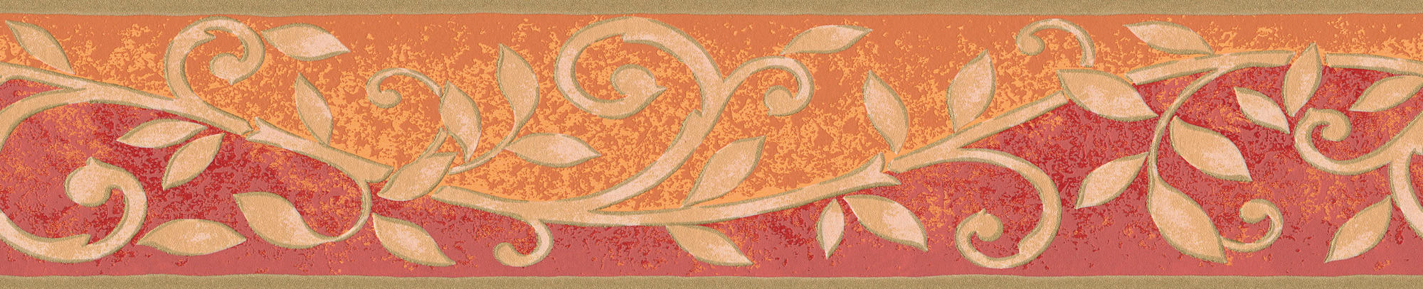 A.S.Creation Bordüre rot beige orange B/H/D: ca. 13x500x7,5 cm Bordüre_Papier - beige/orange (7,50/500,00cm) - A.S.Creation