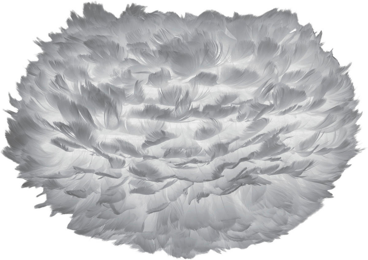 Umage Lampenschirm hellgrau Stoff E27 1 Brennstellen Eos - hellgrau - Umage