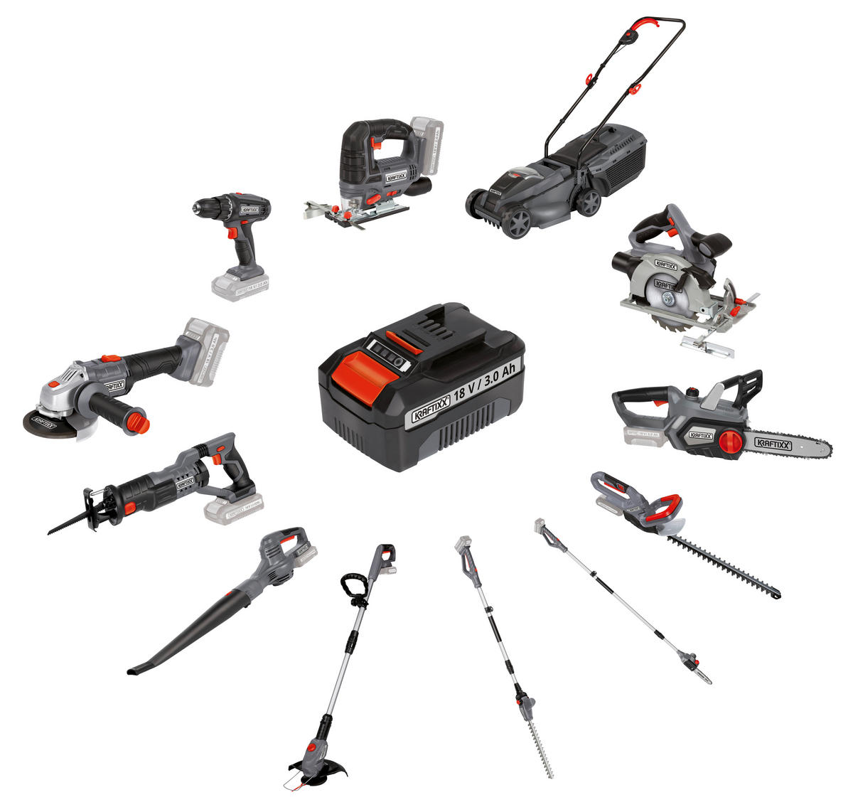 Kraftixx Akku-Starterkit Starter-Kit 3.0 ca. 18 V Akku-Starterkit 3.0Ah - Kraftixx