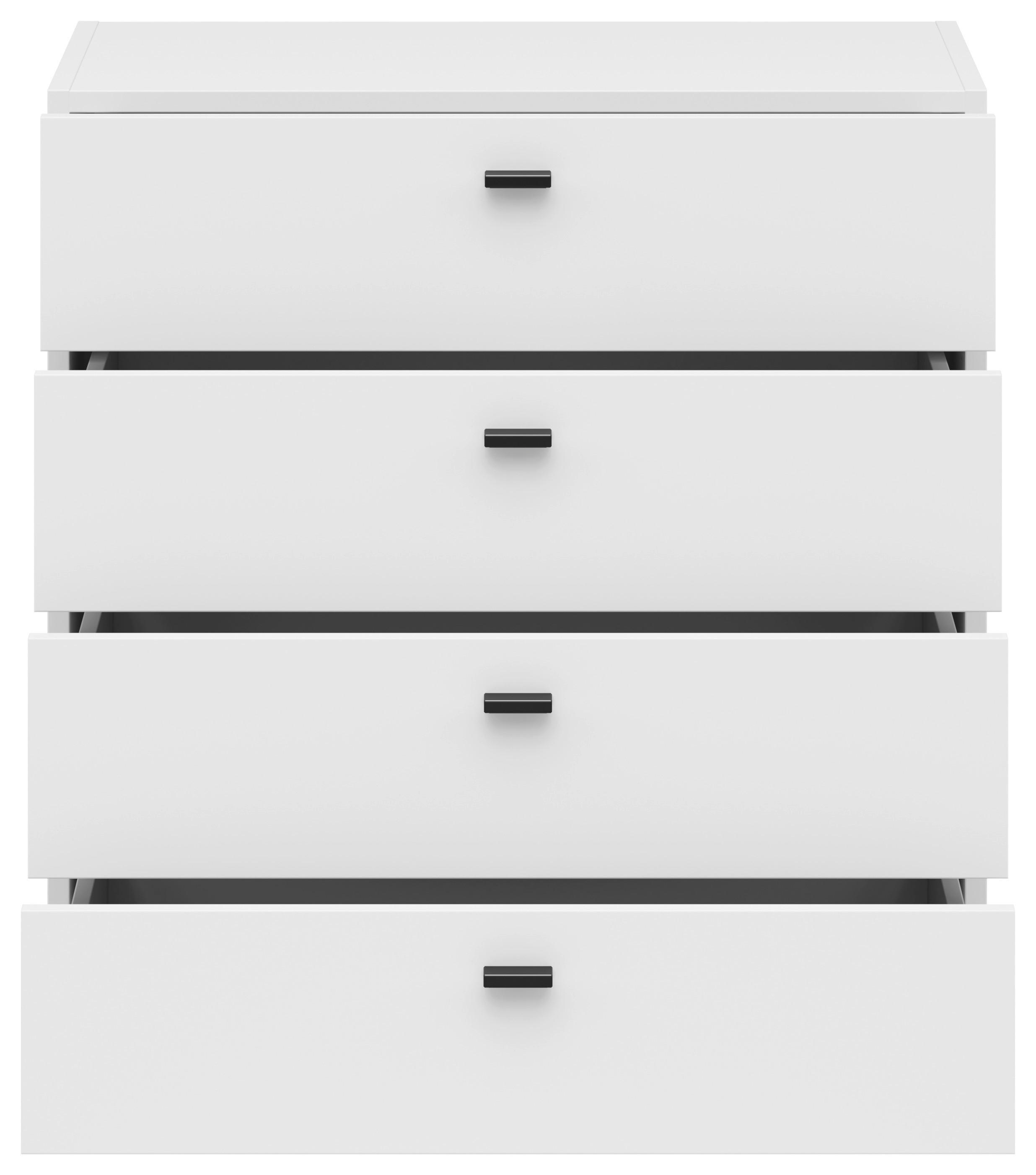 Thumbnail - Schubkastenkommode System 64 weiß matt B/H/T: ca. 64x64x35 cm