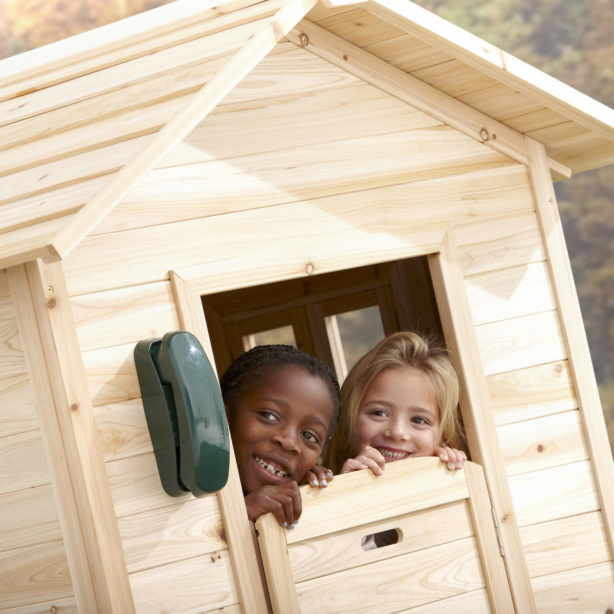 AXI Spielhaus Noa natur B/H/T: ca. 94x133x102 cm Noa - natur (94,00/133,00/102,00cm) - AXI