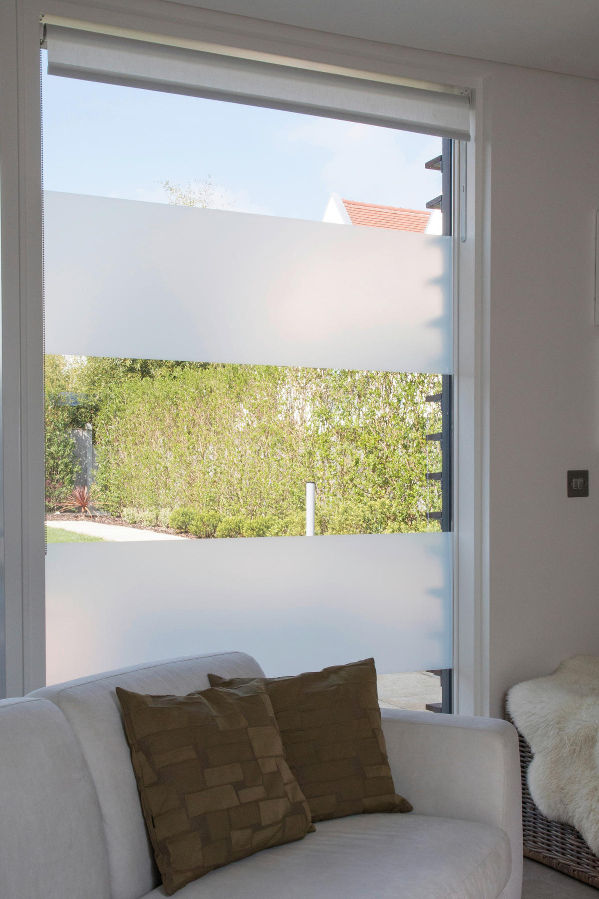 d-c-fix Fensterfolie Milky weiß transparent B/L: ca. 90x150 cm Fensterfolie_d-c-fix_F3385031 - weiß/transparent (90,00/150,00cm) - d-c-fix