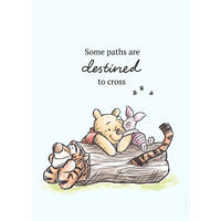 Komar Poster Winnie Pooh Path Disney B/L: ca. 50x70 cm Winnie Pooh Path - (50,00/70,00cm) - Komar