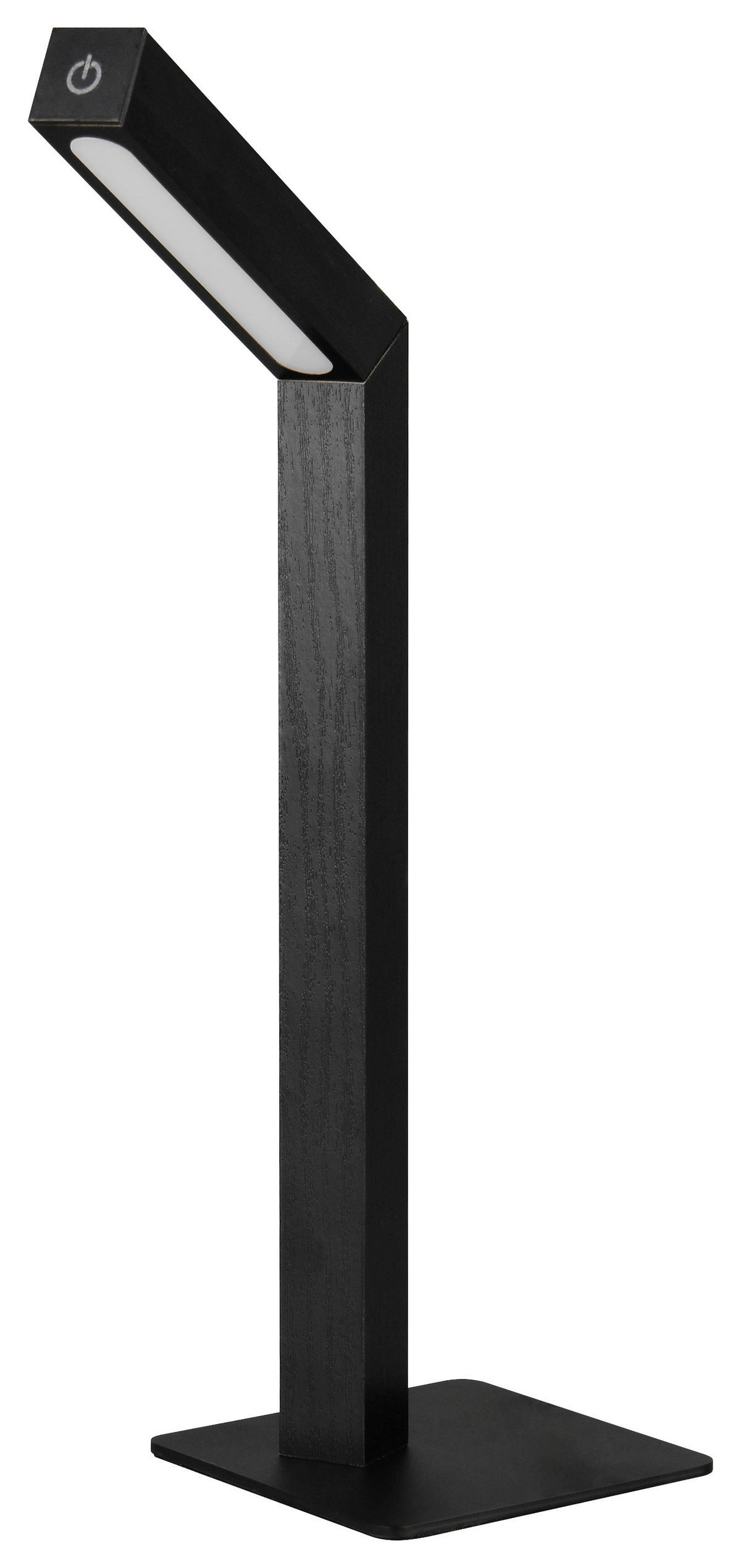 Reality LED Tischleuchte SKIP mattschwarz MDF B/H/T: ca. 11x37,5x14,5 cm 1 Brennstellen Skip - mattschwarz (11,00/37,50/14,50cm) - Reality
