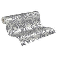 A.S.Création Vliestapete silber grau B/H/D: ca. 53x1005x8,4 cm Vliestapete - silber/grau (8,40/1005,00cm) - A.S.Creation