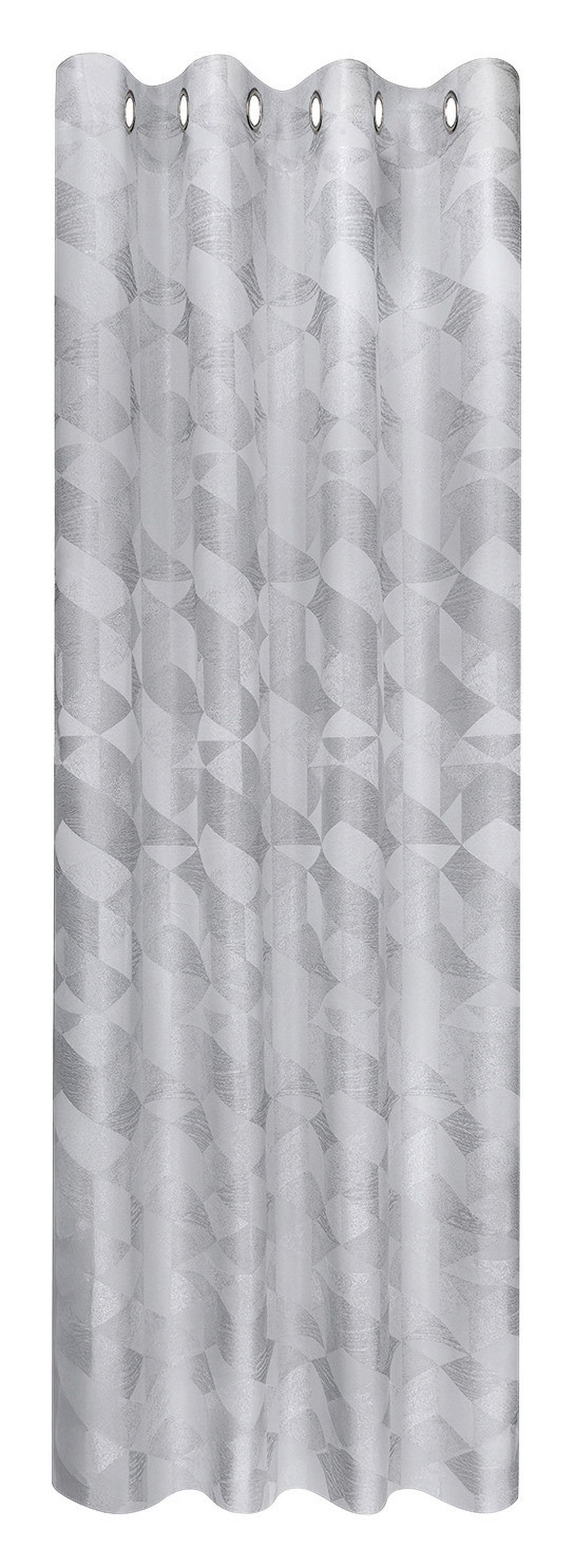 Ösenvorhang Chemnitz dunkelgrau B/L: ca. 140x245 cm Chemnitz - dunkelgrau (140,00/245,00cm)