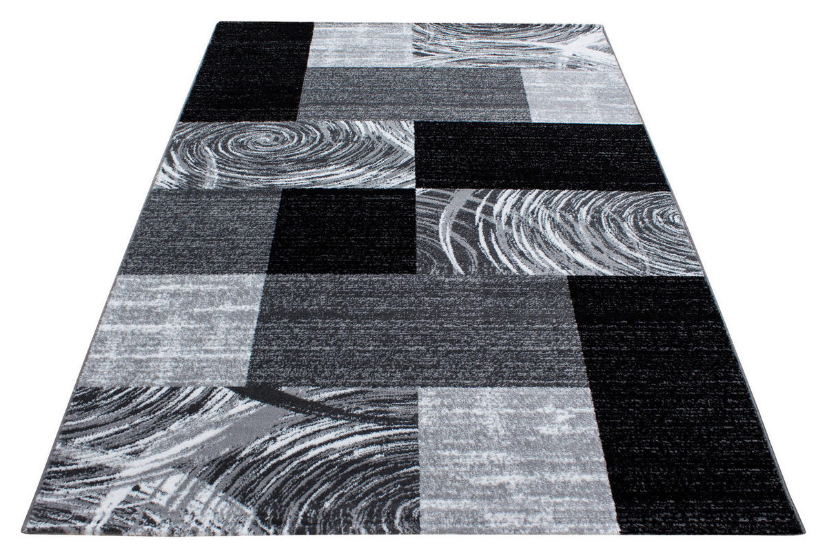 Ayyildiz Teppich PARMA schwarz B/L: ca. 140x200 cm PARMA - schwarz (140,00/200,00cm) - Ayyildiz