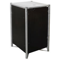 Hide Mülltonnenbox 240 Liter schwarz B/H/L: ca. 70x115x81 cm 240 Liter - schwarz (81,00/70,00/115,00cm) - Hide