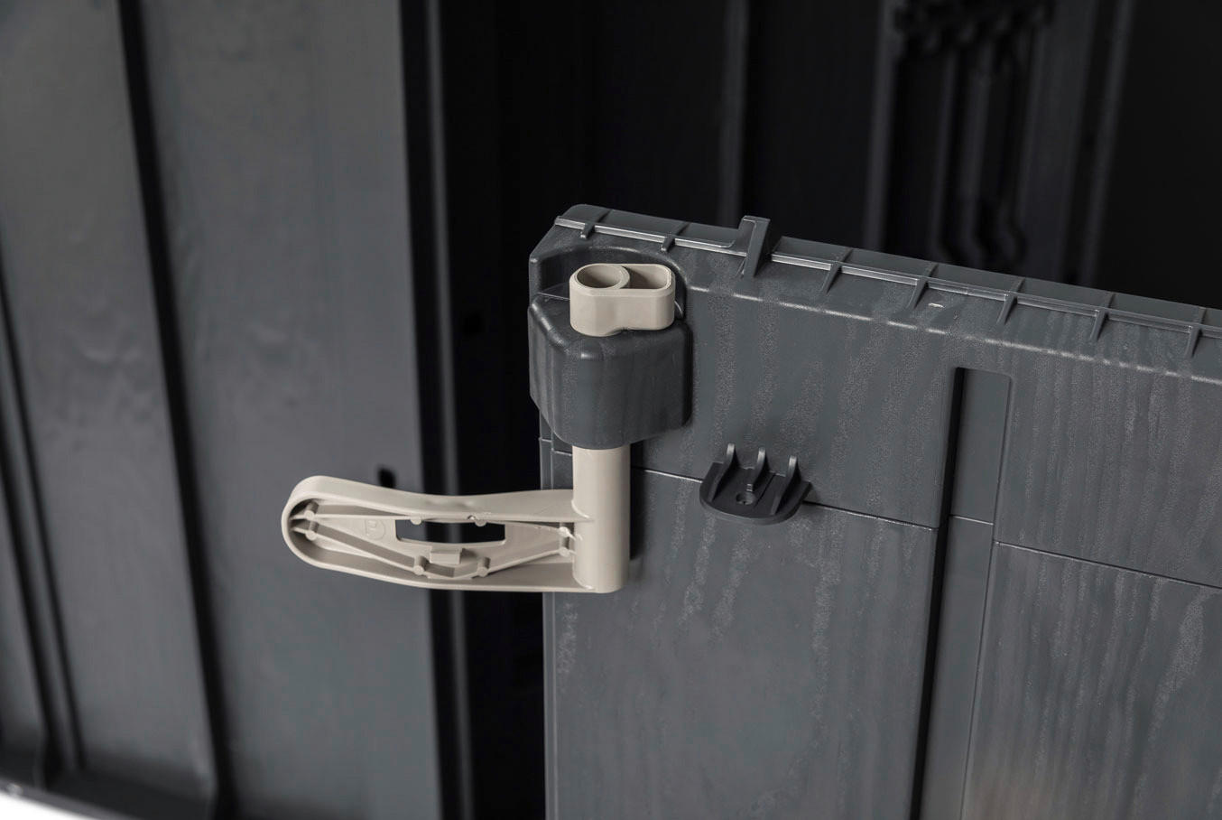 Thumbnail - Toomax Mülltonnenbox Stora Way grau B/H/L: ca. 111x74,5x129,5 cm