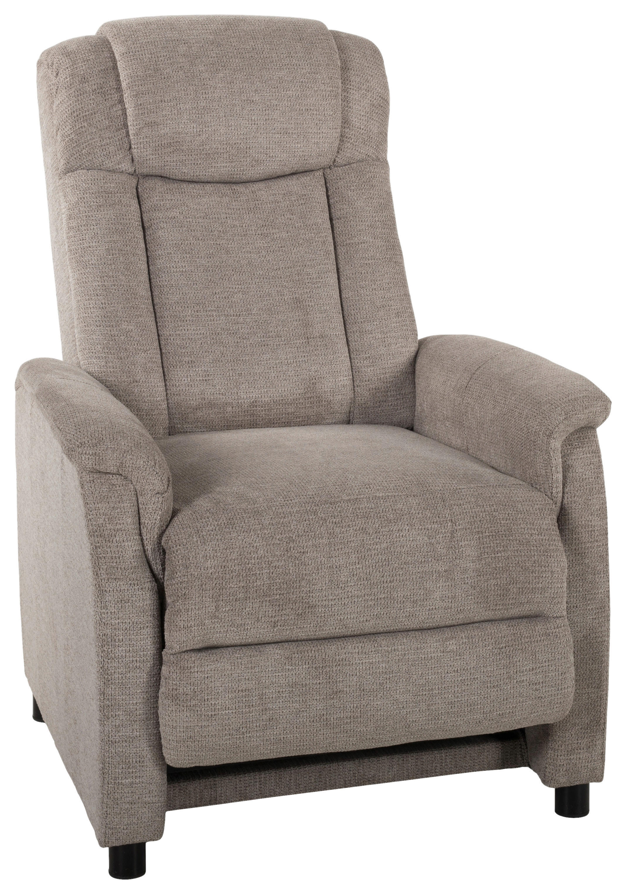TV-Sessel Delta taupe Webstoff B/H/T: ca. 77x107x91 cm Delta - taupe (77,00/107,00/91,00cm)