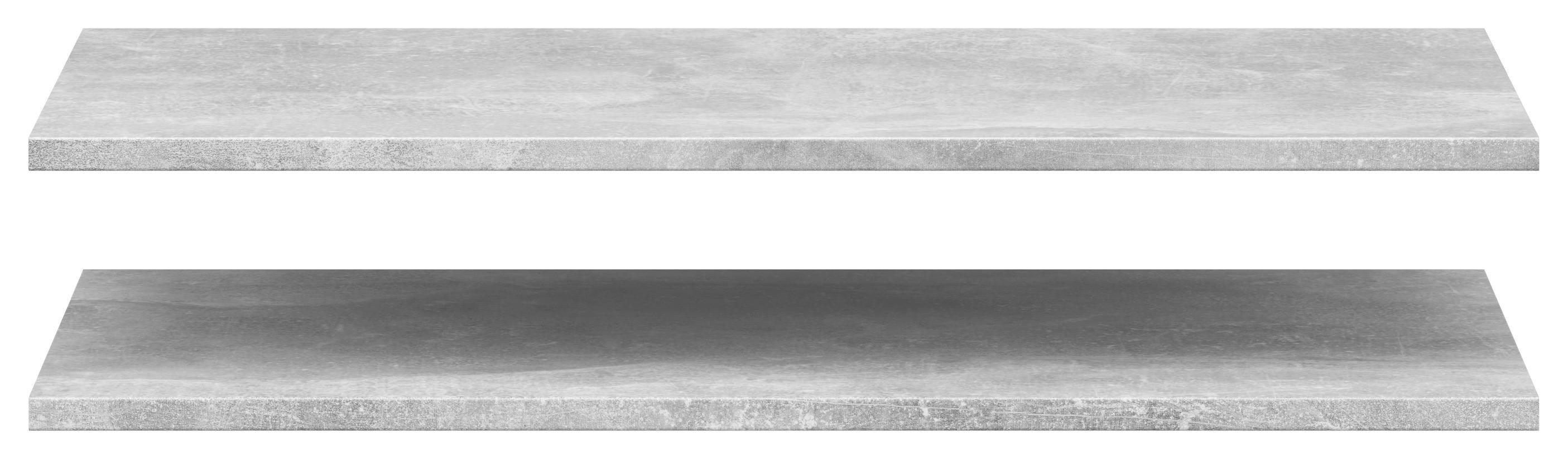 Einlegeböden-Set Multi-Stauraum Typ 59 Beton Optik B/H/T: ca. 67x1,5x36 cm Multi-Stauraum Typ 59 - Beton (67,00/1,50/36,00cm)