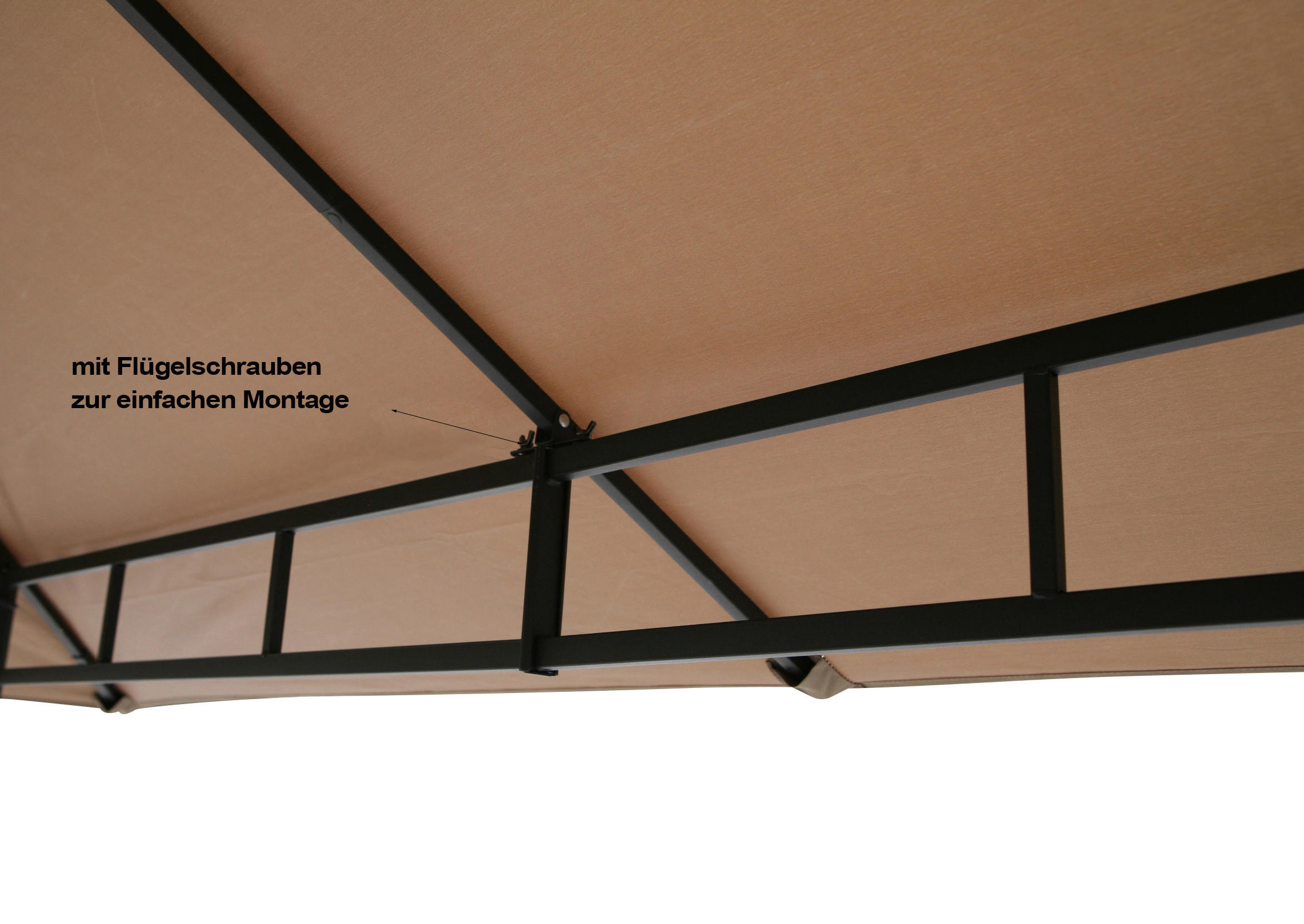 Grasekamp Pavillon Amalfi Flex taupe Sta...