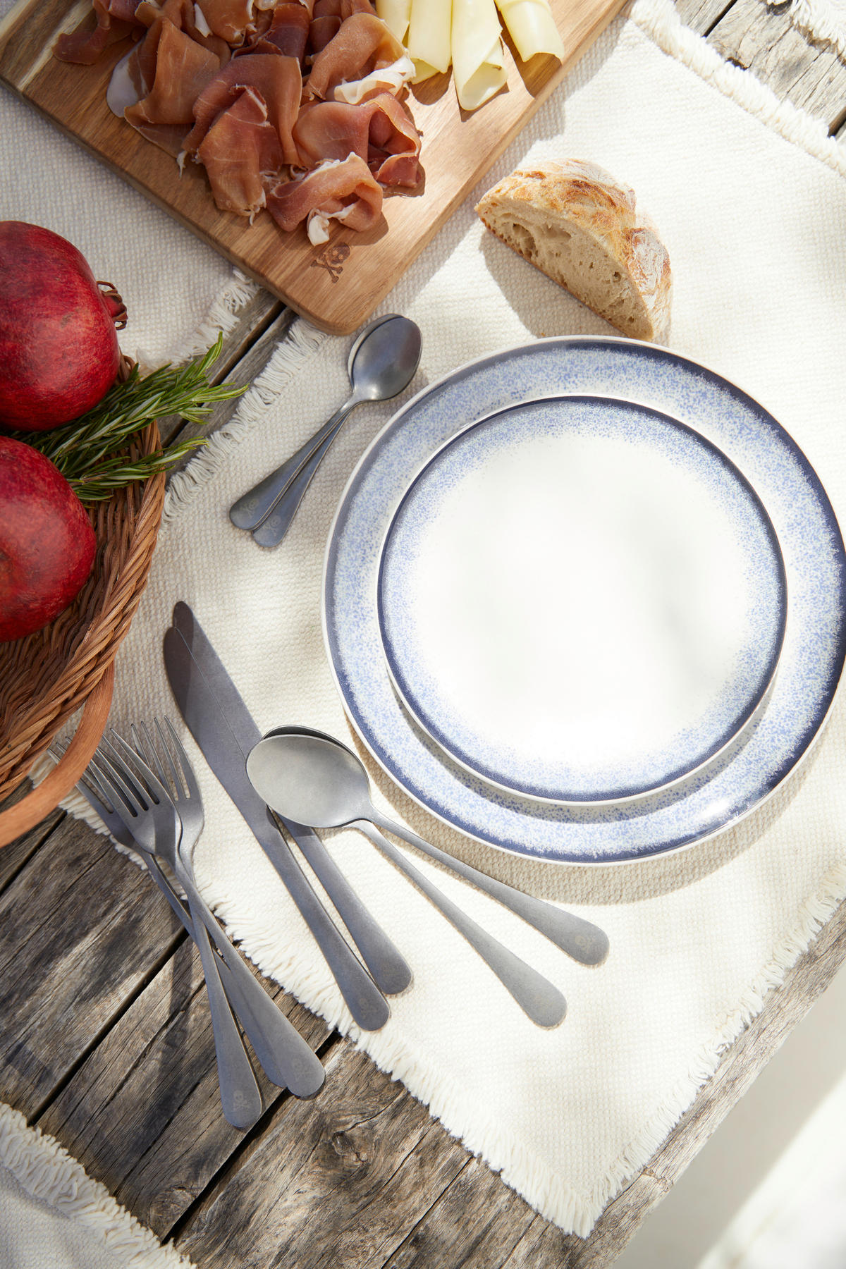 SCALPERS HOME Tafelservice Haze weiß Steinzeug 12 tlg. online bei POCO