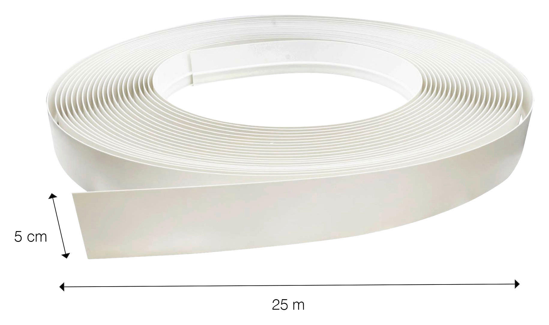 ondeco Blende für Schiene Blende_f.Schienen - weiß (100,00cm) - ondeco
