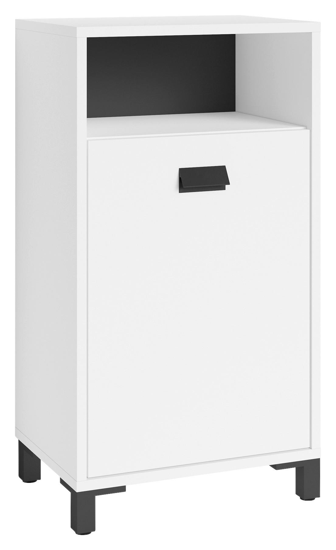 Midischrank WELLNESS weiß B/H/T: ca. 42x77,5x31 cm WELLNESS - weiß (42,00/77,50/31,00cm) - byLIVING