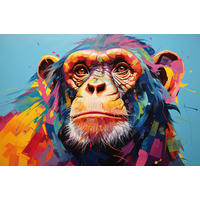 Keilrahmenbild Dschungeltiere B/H: ca. 118x78 cm Keilrahmenbild 78x118cm - (118,00/78,00cm)