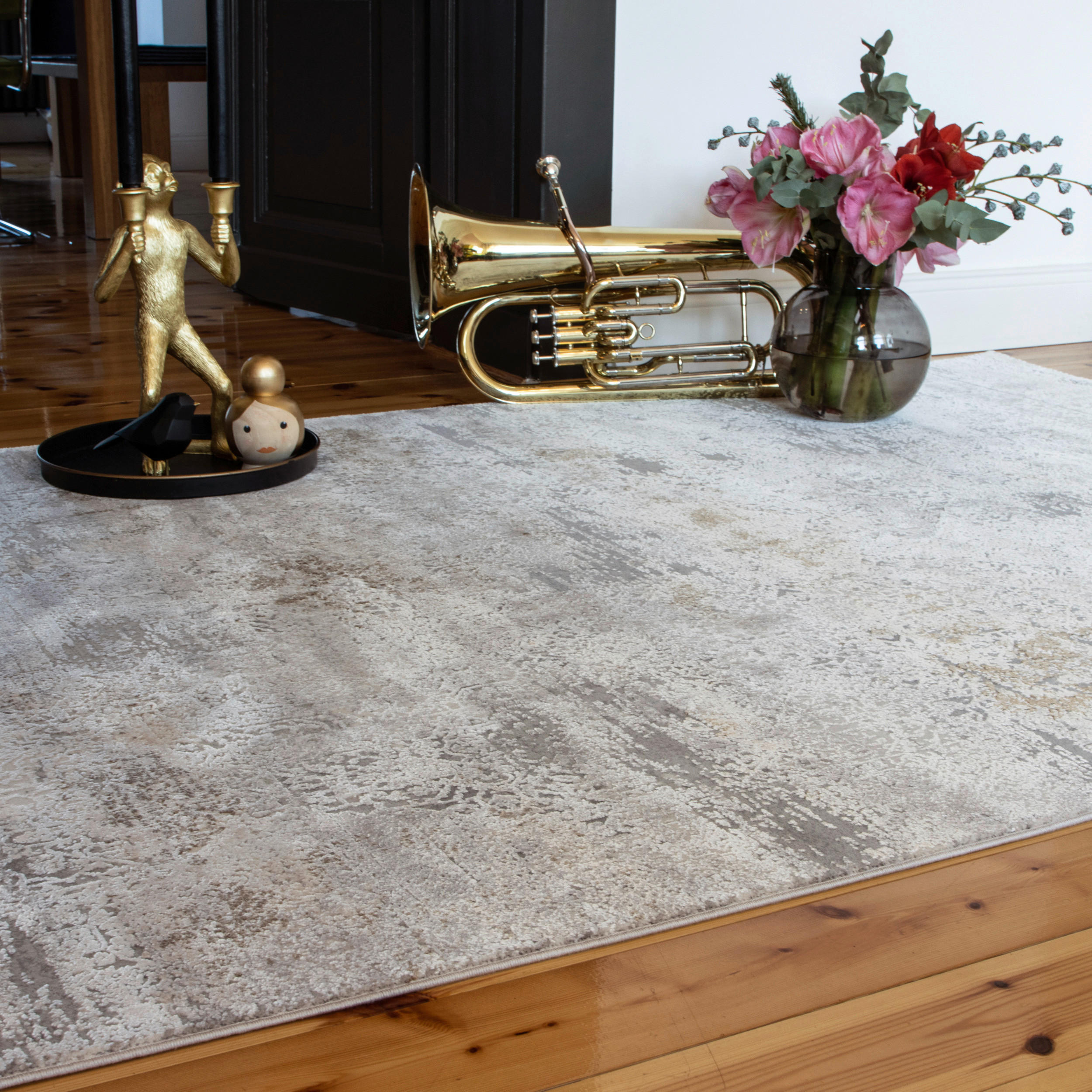 Thumbnail - Obsession Teppich My Jewel of Obsession taupe B/L: ca. 160x230 cm