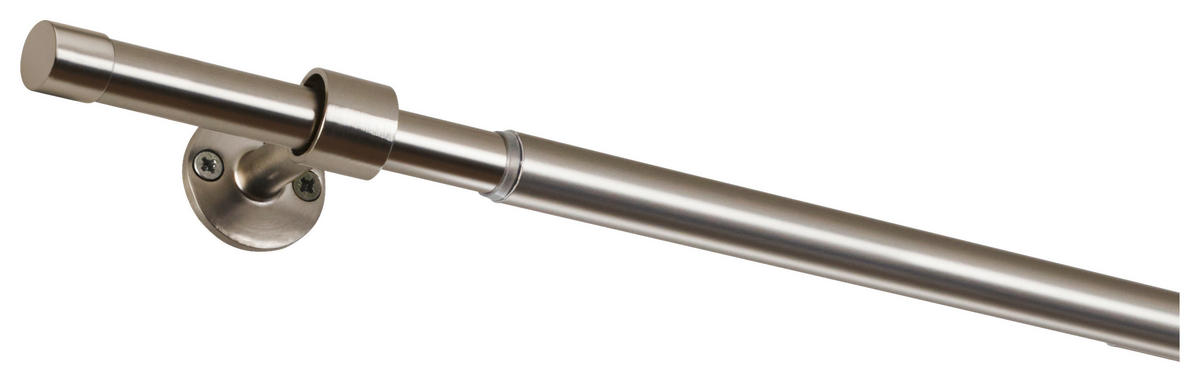 Stilgarnituren Edelstahloptik Metall L: ca. 280 cm ausziehbar von ca. 160 bis 280 cm 1.0 Läufe Teleskopgarnitur_2in1 - Edelstahloptik (280,00cm) - ondeco
