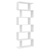 Regal weiß B/H/T: ca. 70x190,5x24,5 cm Bücherregal - weiß (70,00/190,50/24,50cm) - Wohnling