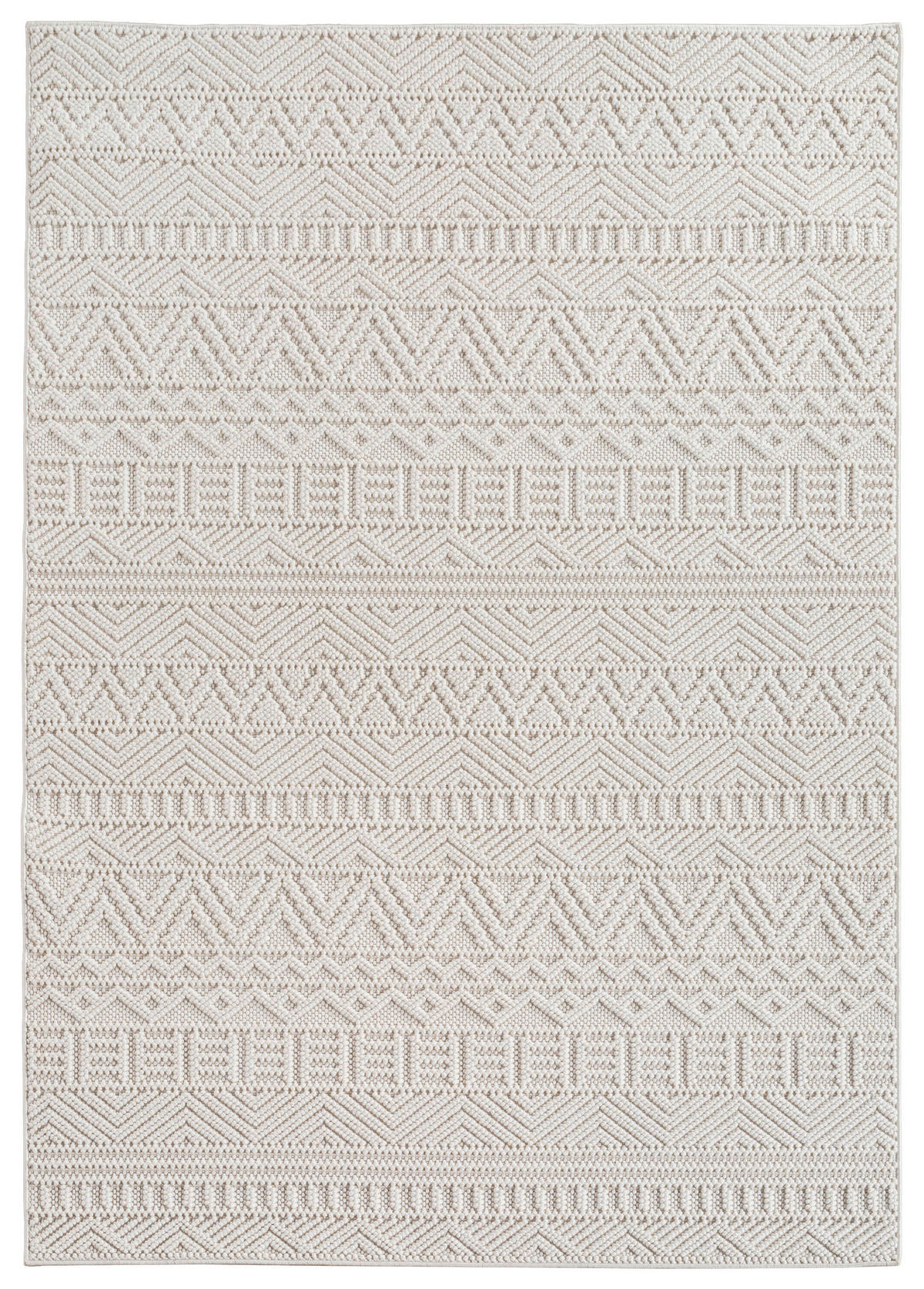 Ayyildiz Kurzflorteppich HELIX creme B/H/L: ca. 140x0,7x200 cm HELIX - creme (200,00/140,00/0,70cm) - Ayyildiz