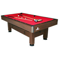 Cougar Billardtisch Saphir B/H/L: ca. 125x79x225 cm Saphir - braun/rot (225,00/125,00/79,00cm) - Cougar